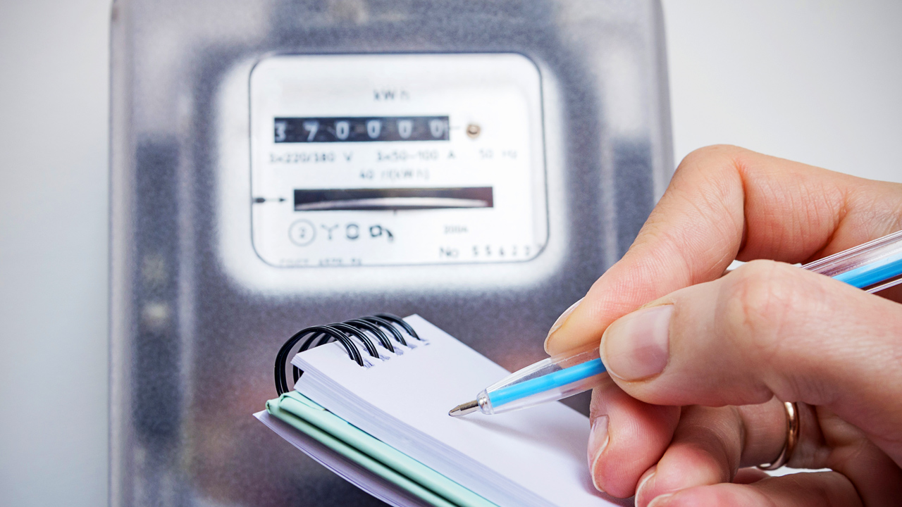 lecura del contador de la luz